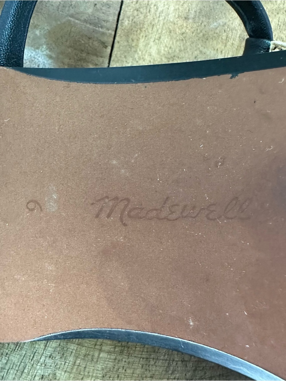 Madewell Black Minimal Strappy Sandal - Picture 6 of 6